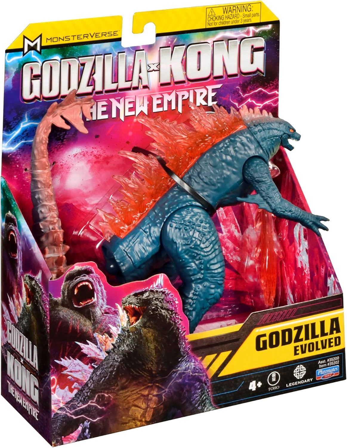 Detalle de MonsterVerse – Godzilla x Kong, Figurine articulée 15 cm MN3032