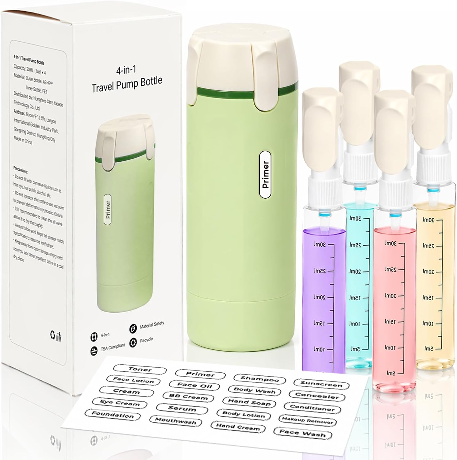 Detalle de Travel Dispenser Bottle Set 30 mL