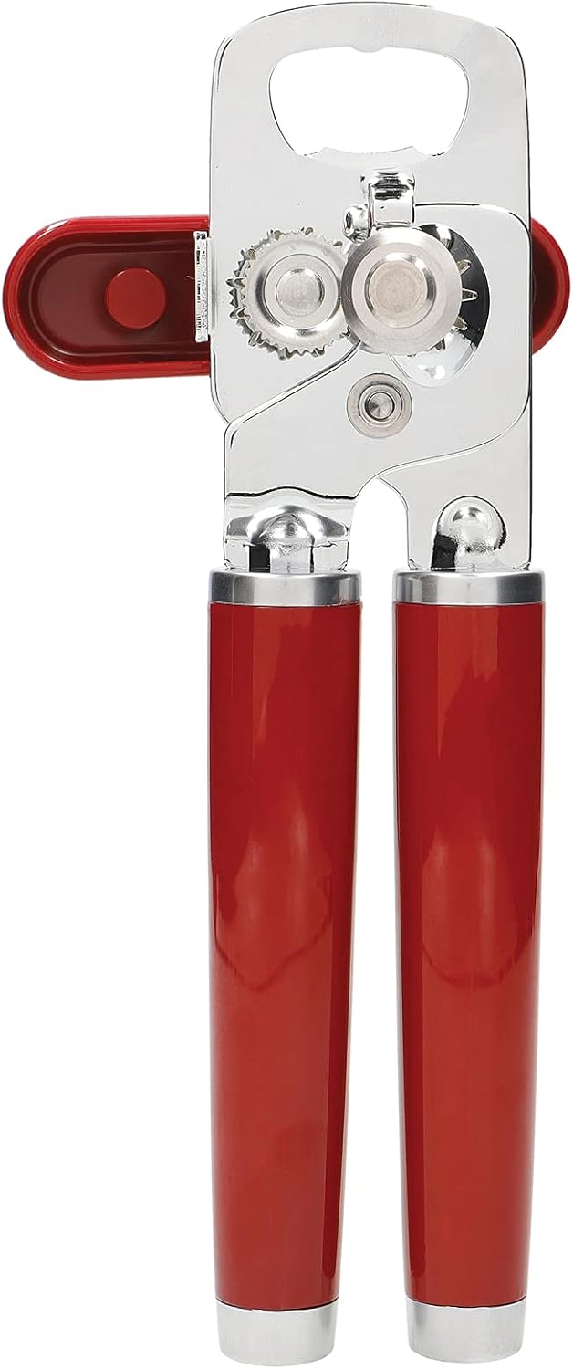 Detalle 2 de KitchenAid KAG199OHERE blikopener met roestvrijstalen snijblad, Empire Red