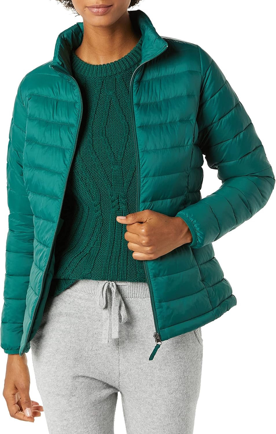 Thumbnail 6 de Amazon Essentials Damen leichte Steppjacke wasserabweisend, packbar (Daunenjacke für den Übergang)