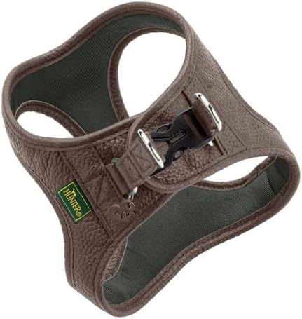 Detalle 2 de Hunter Hundegeschirr Love XXS-XS braun