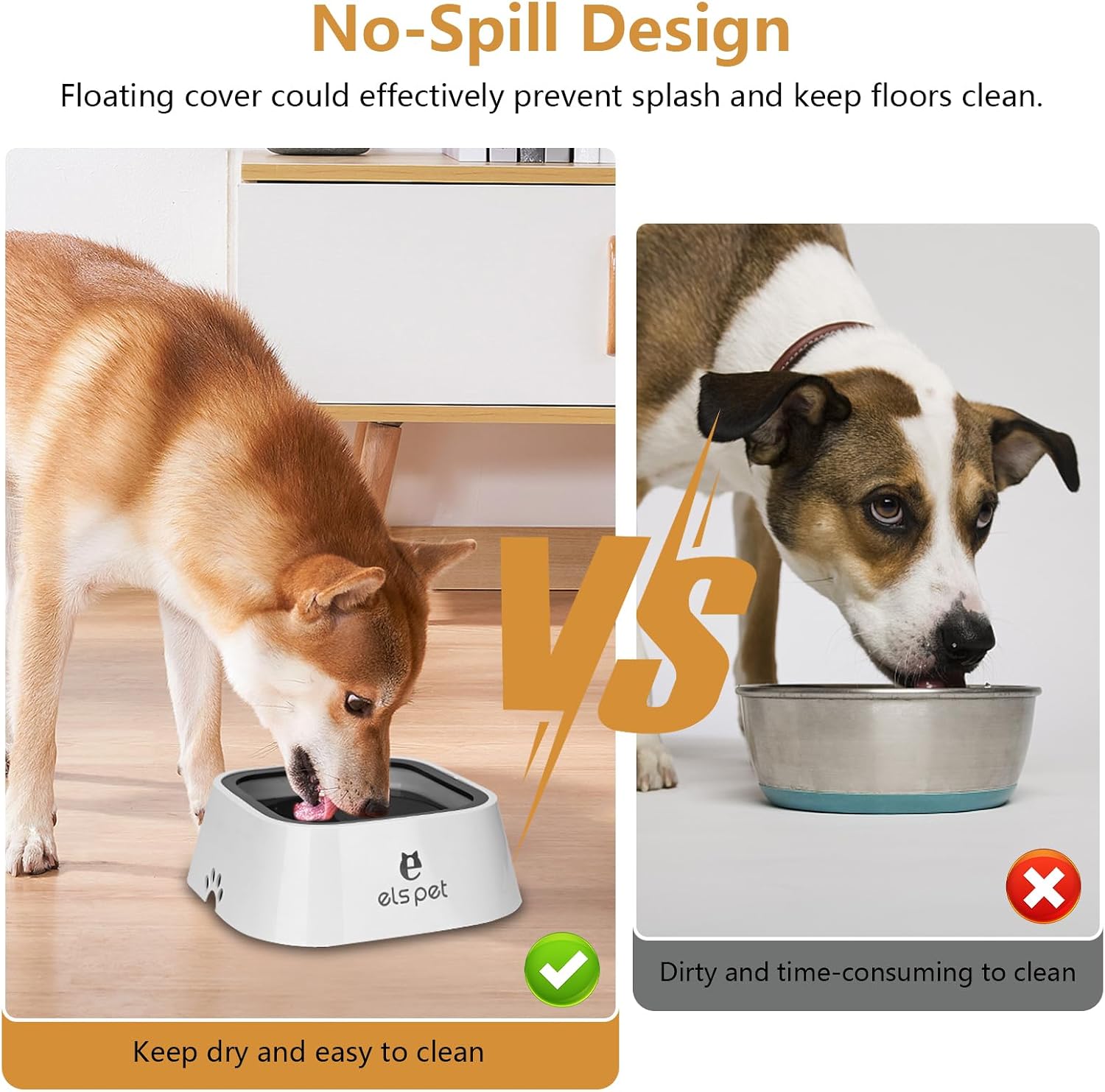 Detalle 2 de Non Spill Dog Water Bowl 1.5L