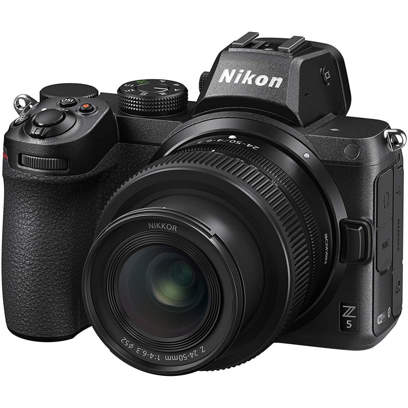 Detalle de Nikon Z 5 24,3 MP con objetivo 24‑50 mm