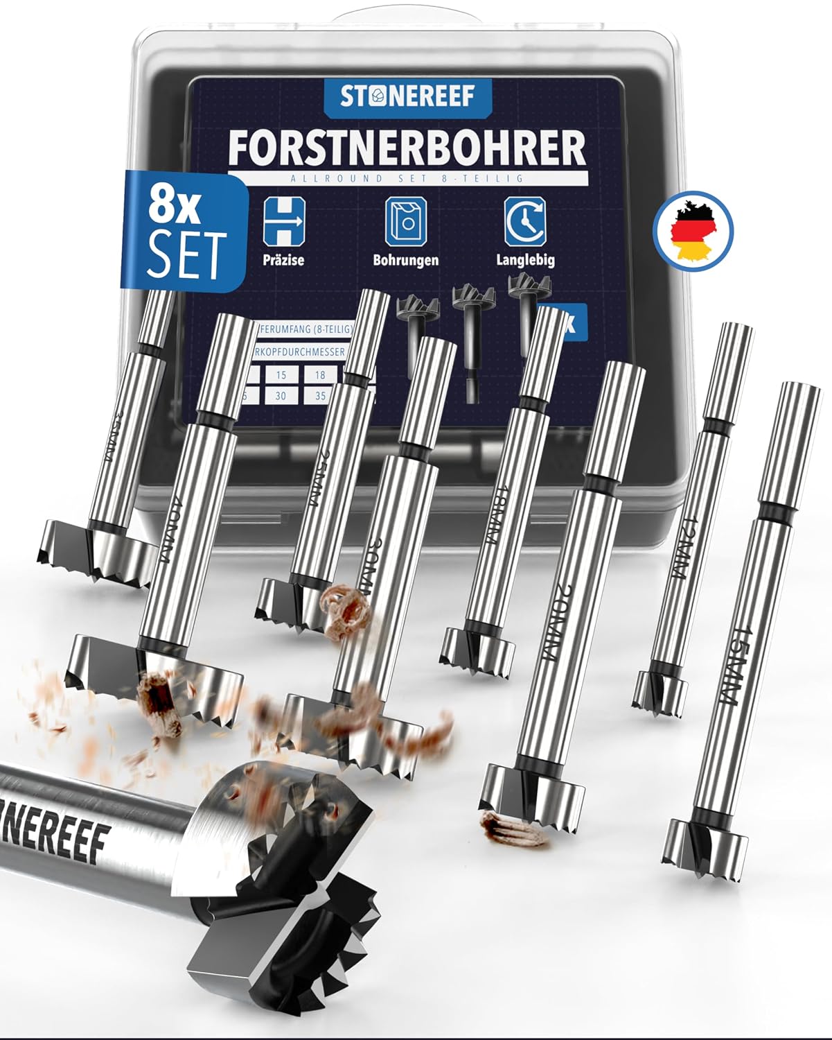 Thumbnail 6 de Forstnerbohrer Set 12-teilig Ø 10–50 mm