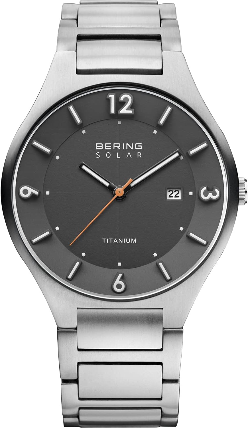 Thumbnail 6 de Bering 14440 Herren Solar Uhr 40 mm