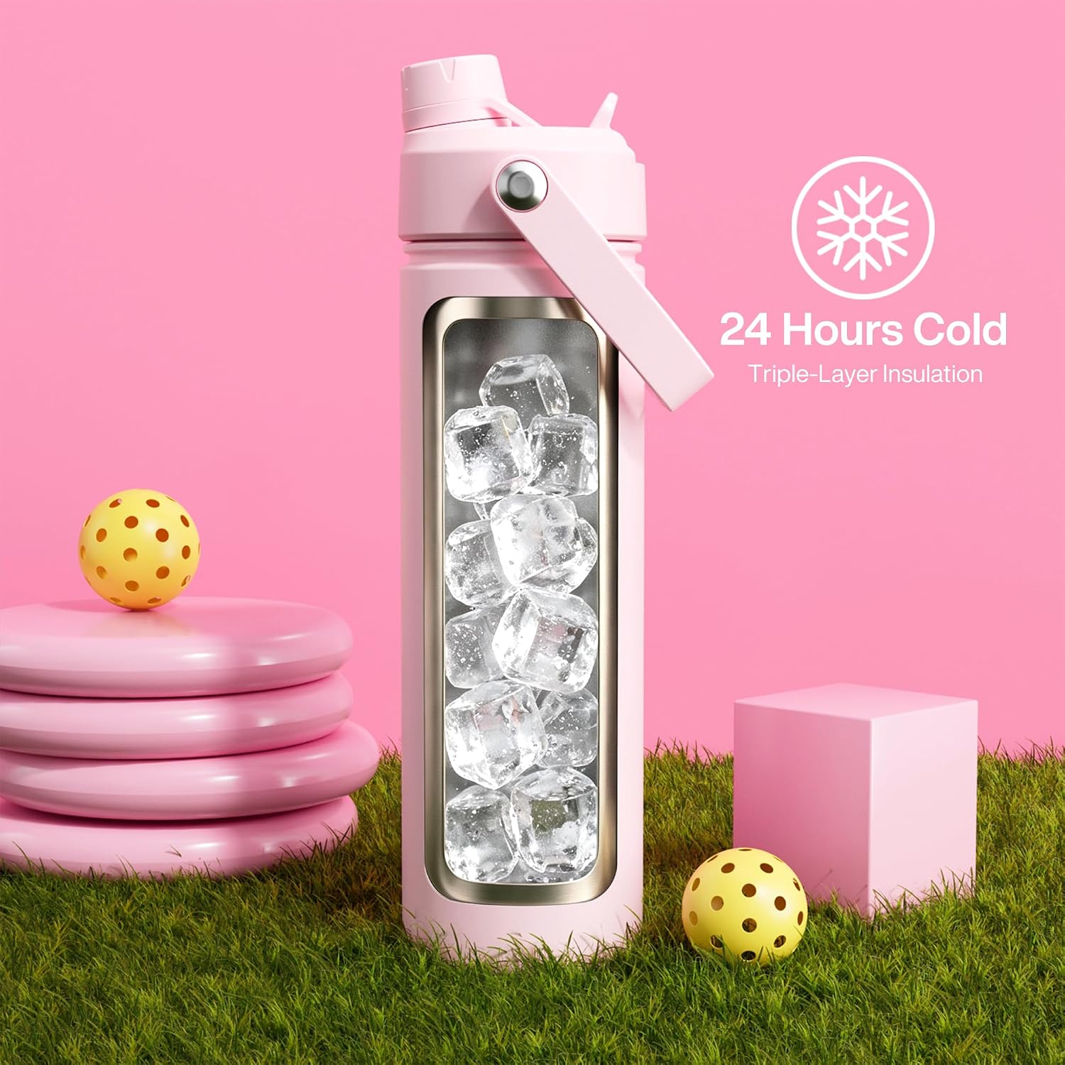 Thumbnail 3 de ENCOOL Insulated Water Bottle 26 oz 🥤