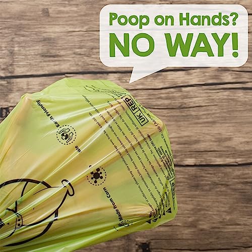 Detalle de YORJA Bolsas para Excrementos de Perro: extra gruesas, biodegradables, 360 unidades en 24 rollos