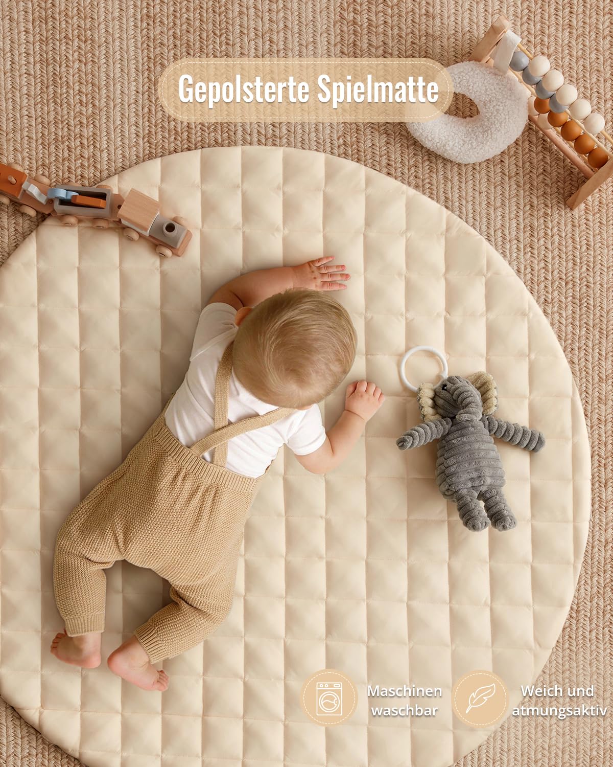 Detalle 2 de Blissful Diary Spielbogen Baby 6 Spielzeuge