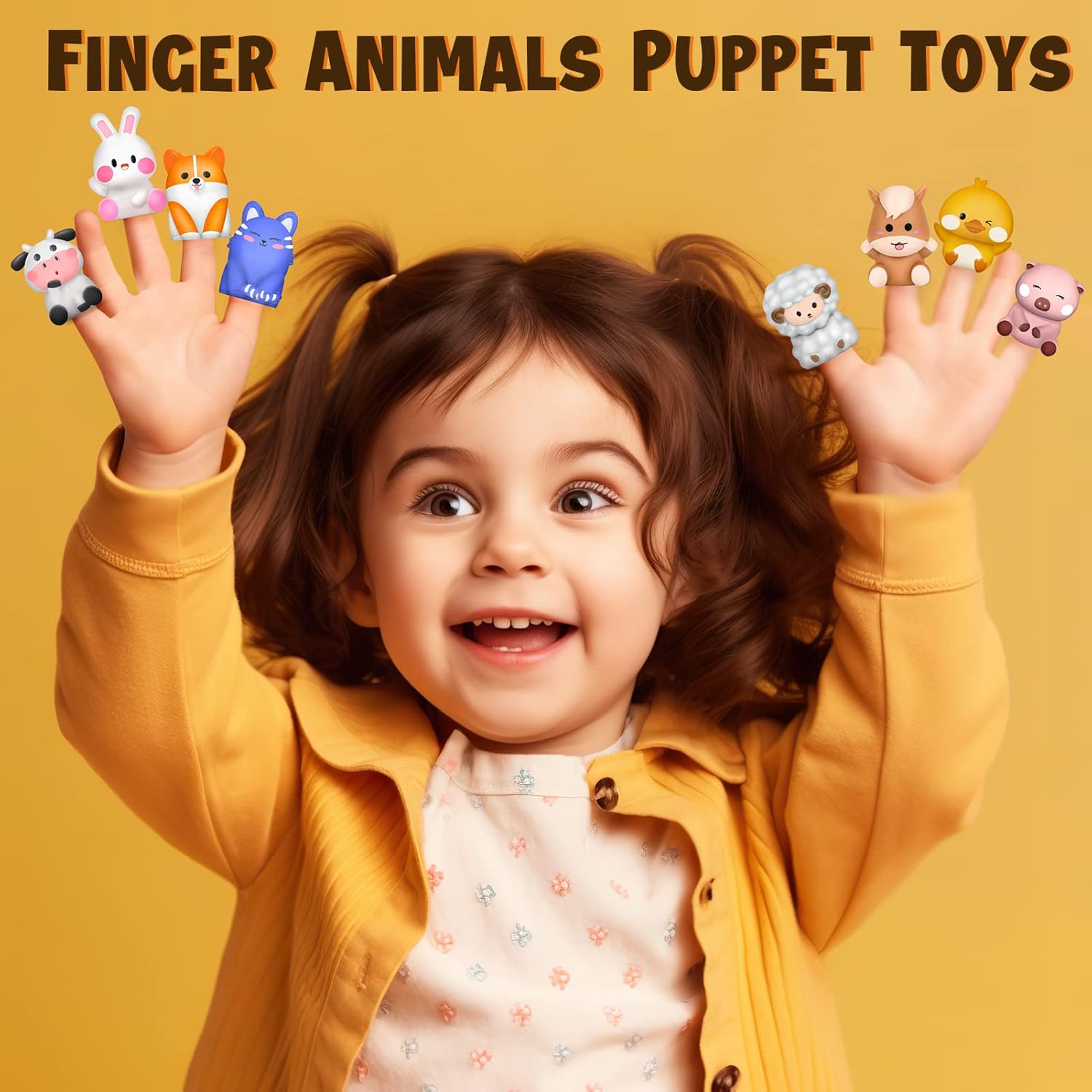 Thumbnail 4 de Joyreal Farm Animals Toys 10-piece set