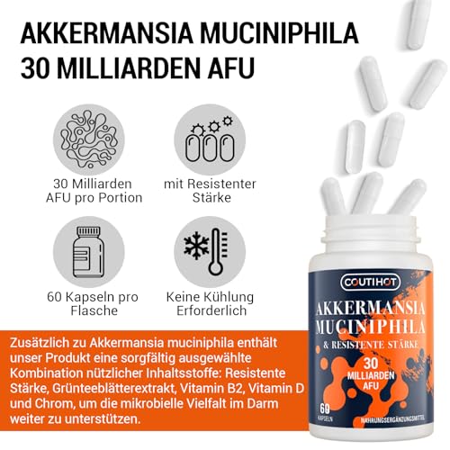 Thumbnail 3 de Akkermansia Muciniphila 30B AFU 🌱 Cápsulas sin Gluten