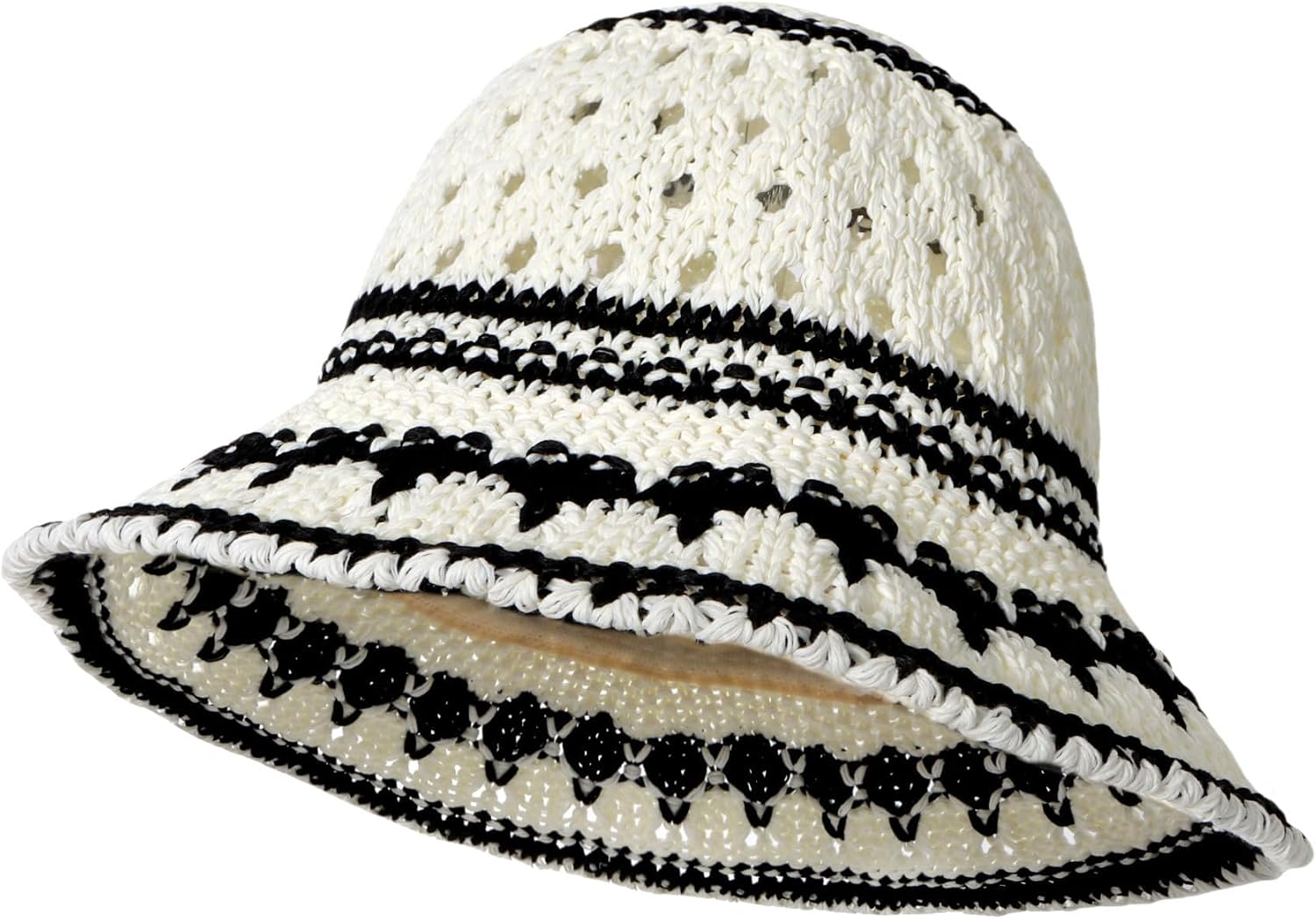 Thumbnail 6 de HeyCaps Sun Hat for Women — Wide Brim Breathable Straw Beach Hat