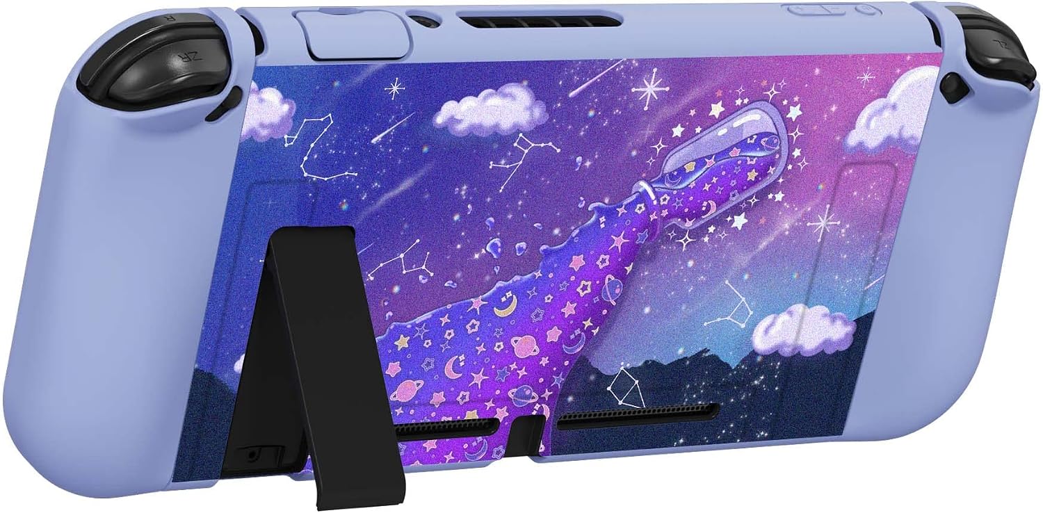 Thumbnail 6 de PlayVital ZealProtect Soft Protective Case for Nintendo Switch – Protective TPU shell with tempered glass screen protector and accessory set