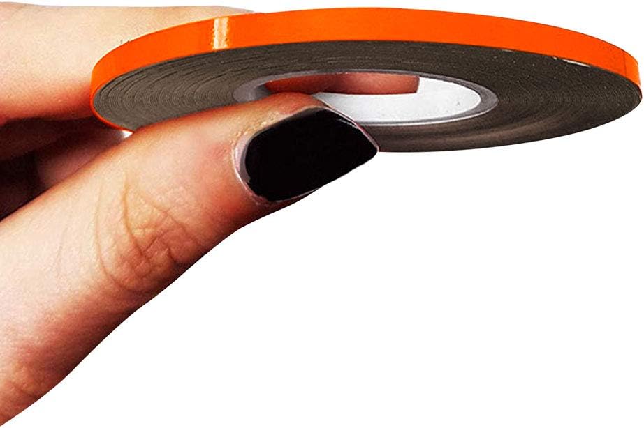 4R Quattroerre.it 10459 Trim Stripes: Strisce Adesive Arancio KTM, 3 mm x 10 m