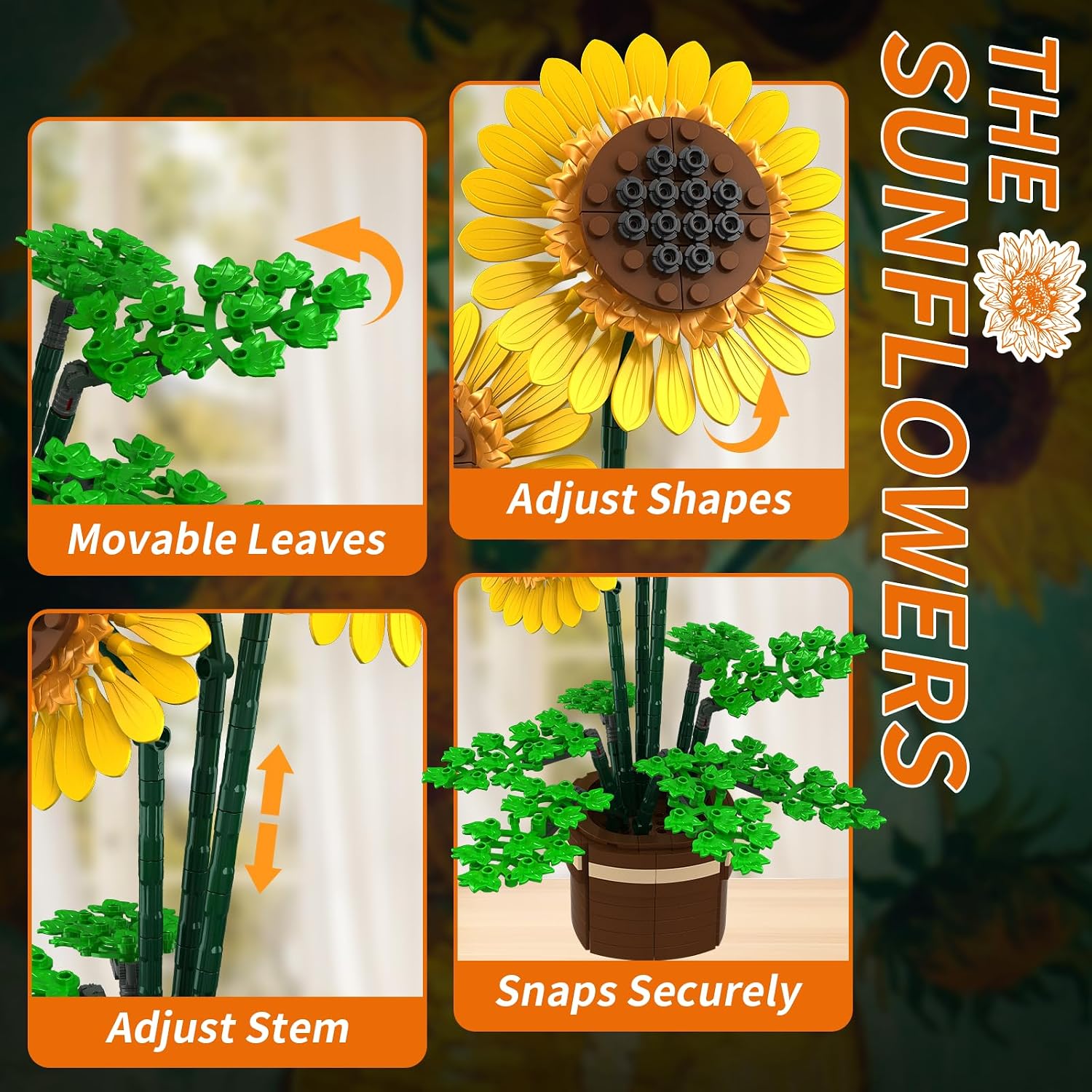 Thumbnail 3 de kiothdre Sunflower Building Set