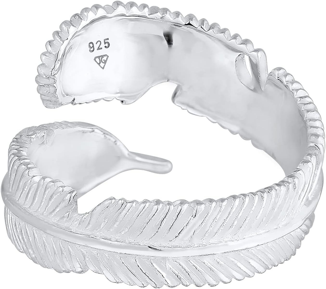 Thumbnail 4 de Elli Anillo Plata 925 Mujer Motivo Plumas