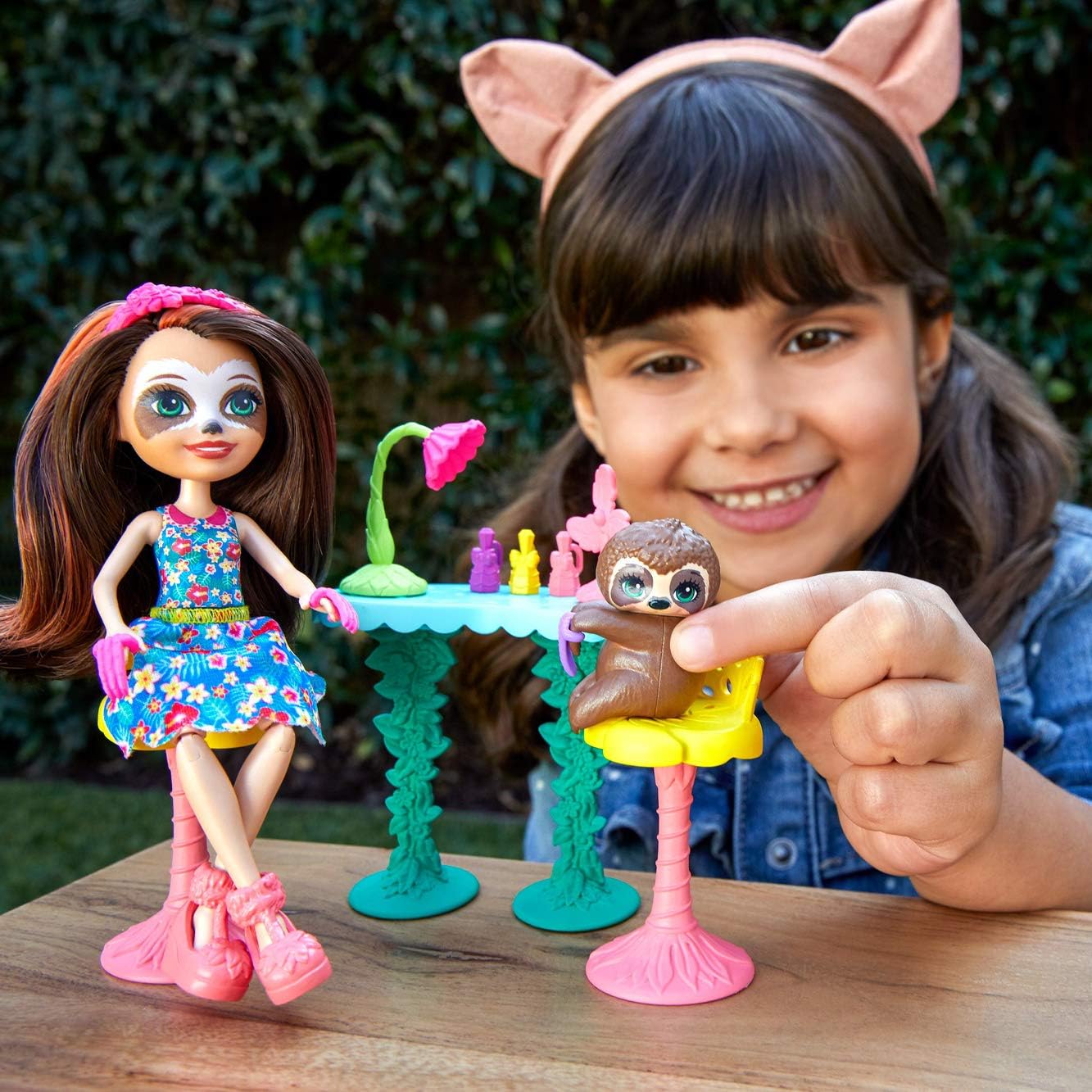 Thumbnail 1 de Enchantimals GFN54 Slow-Down Salon Playset with Sela Sloth and Treebody