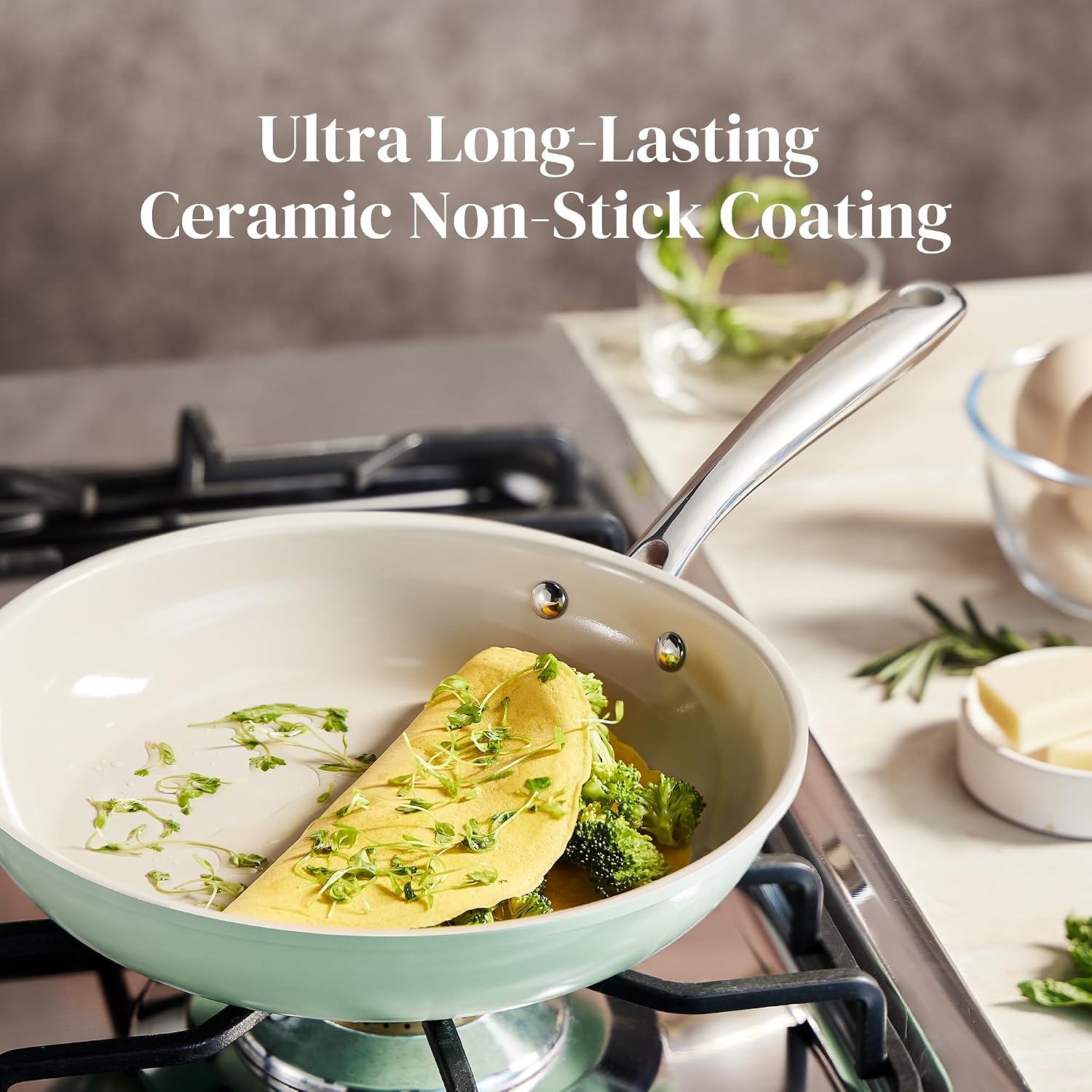 Thumbnail 4 de Redchef Ceramic Frying Pan 9.5-Inch