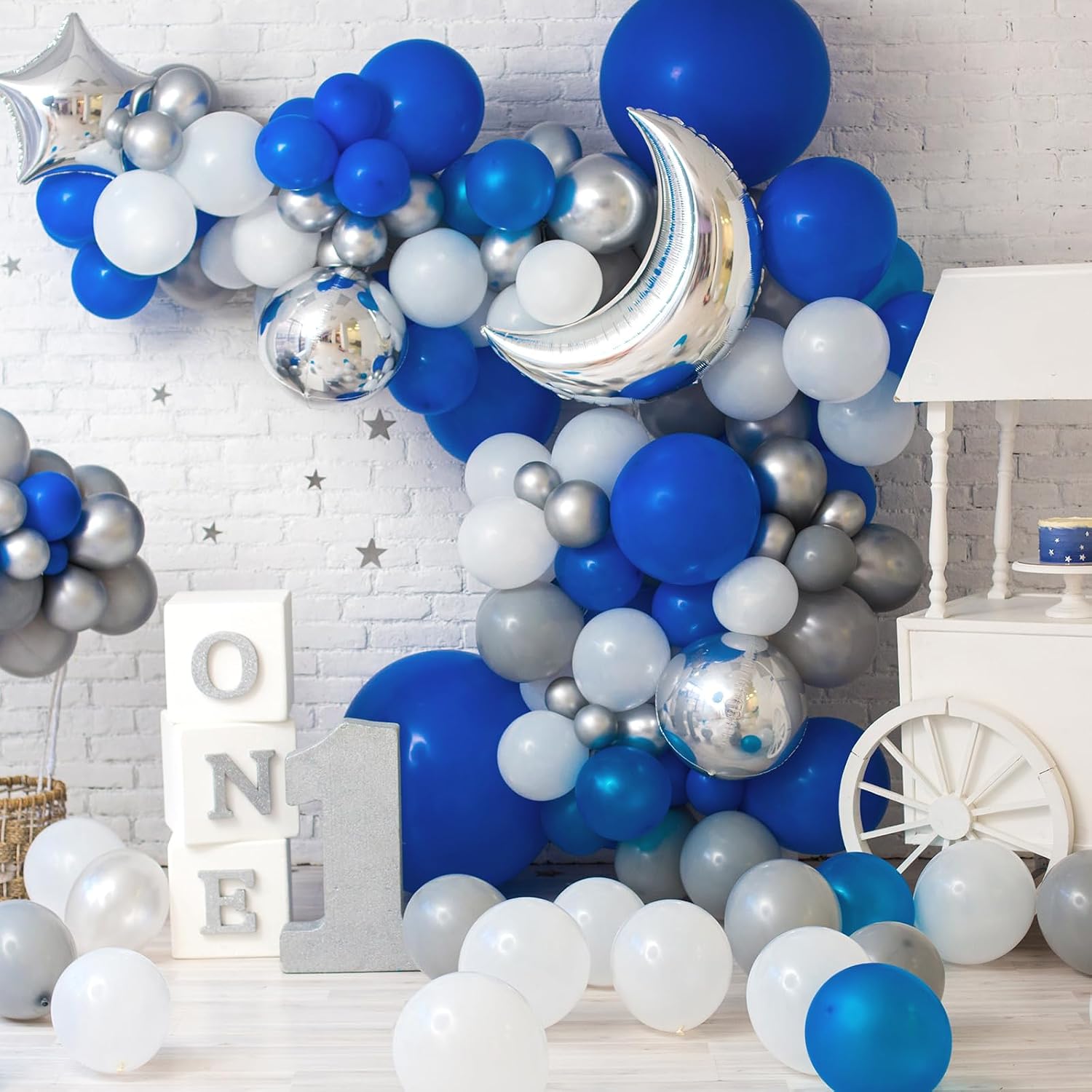 Thumbnail 4 de Rubfac Dark Blue Balloon Pack 129 pcs ๐