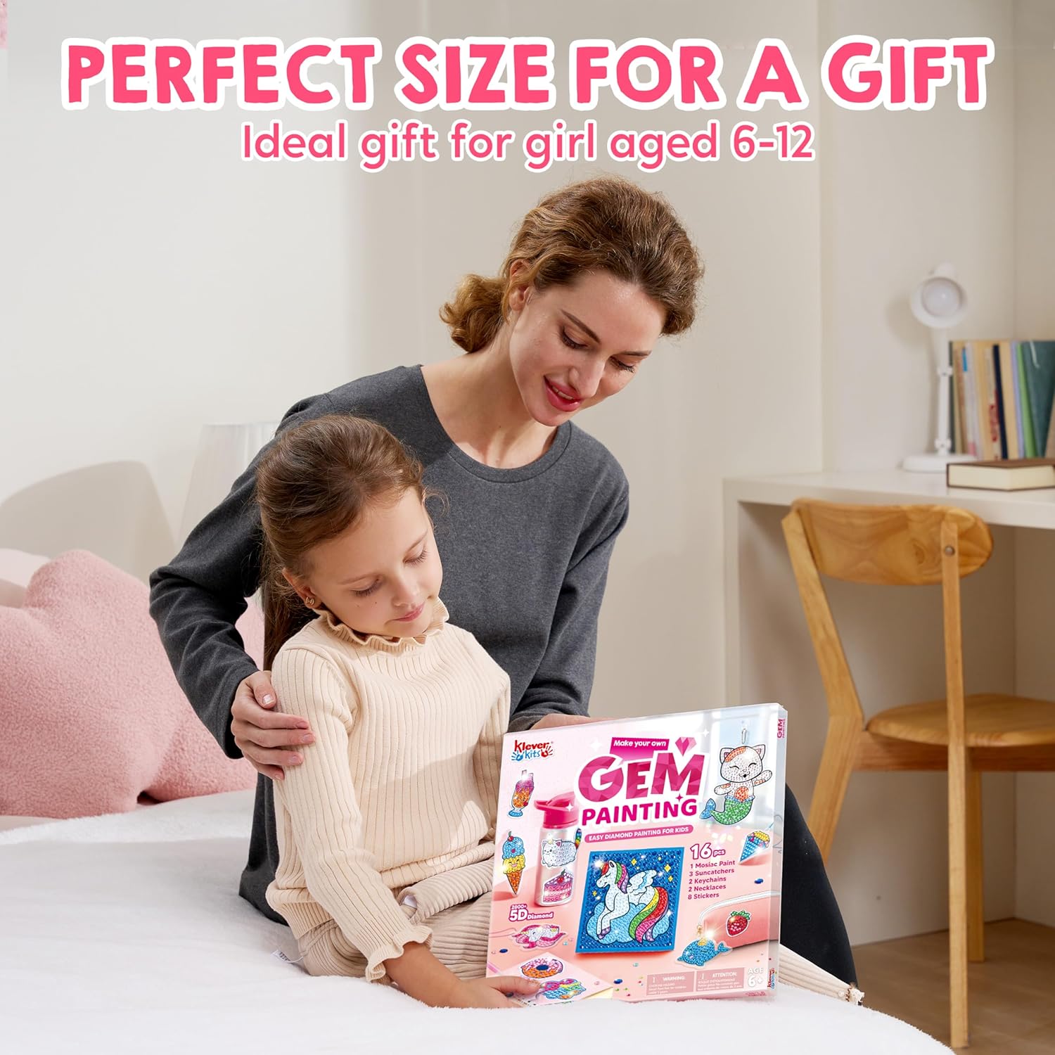 Thumbnail 4 de Klever Kits 16-Project Diamond Painting Kit for Kids 🎨