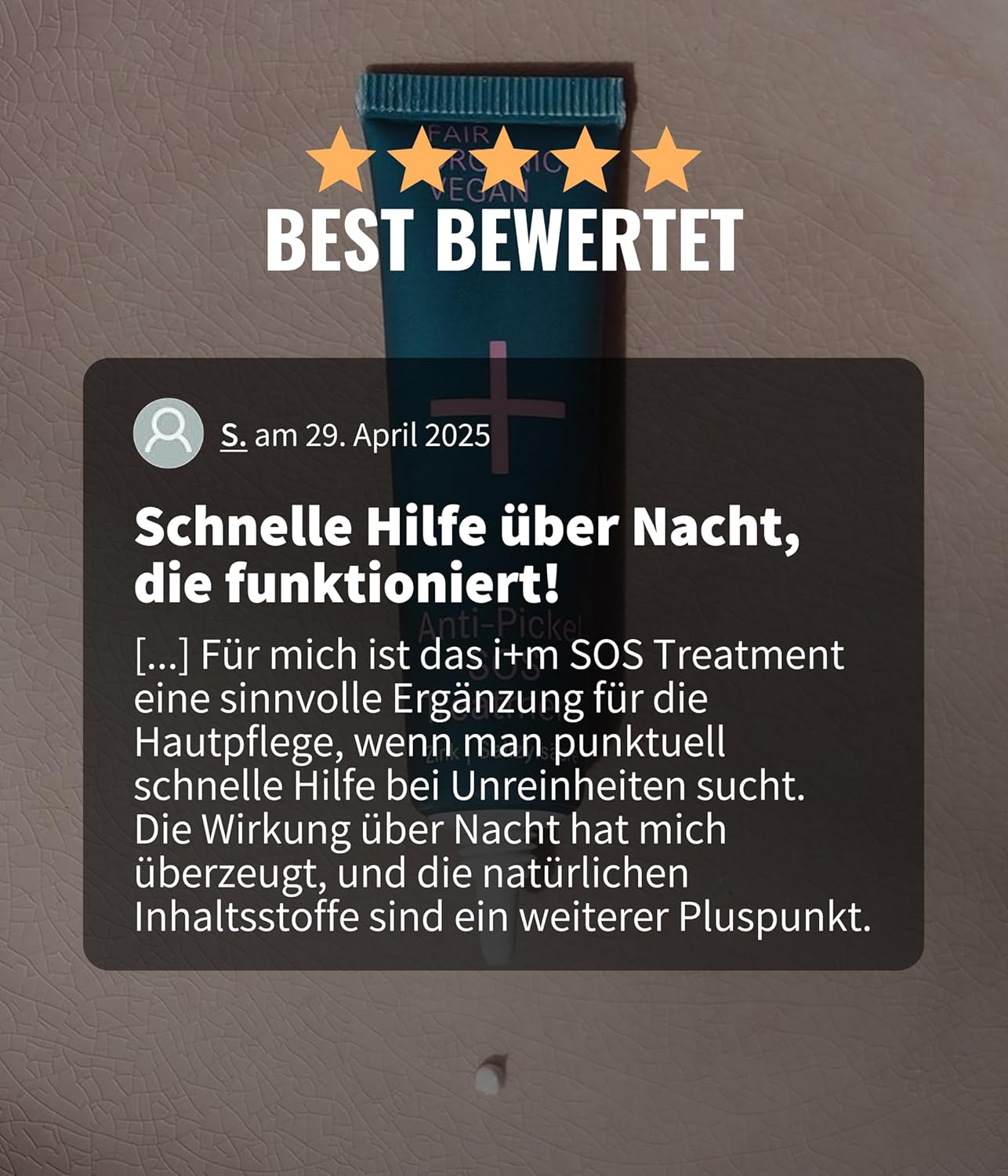 Thumbnail 4 de i+m Anti-Pickel Creme mit Zink & Salizylsäure (15 ml) – Vegan gegen Pickel im Gesicht & Körper