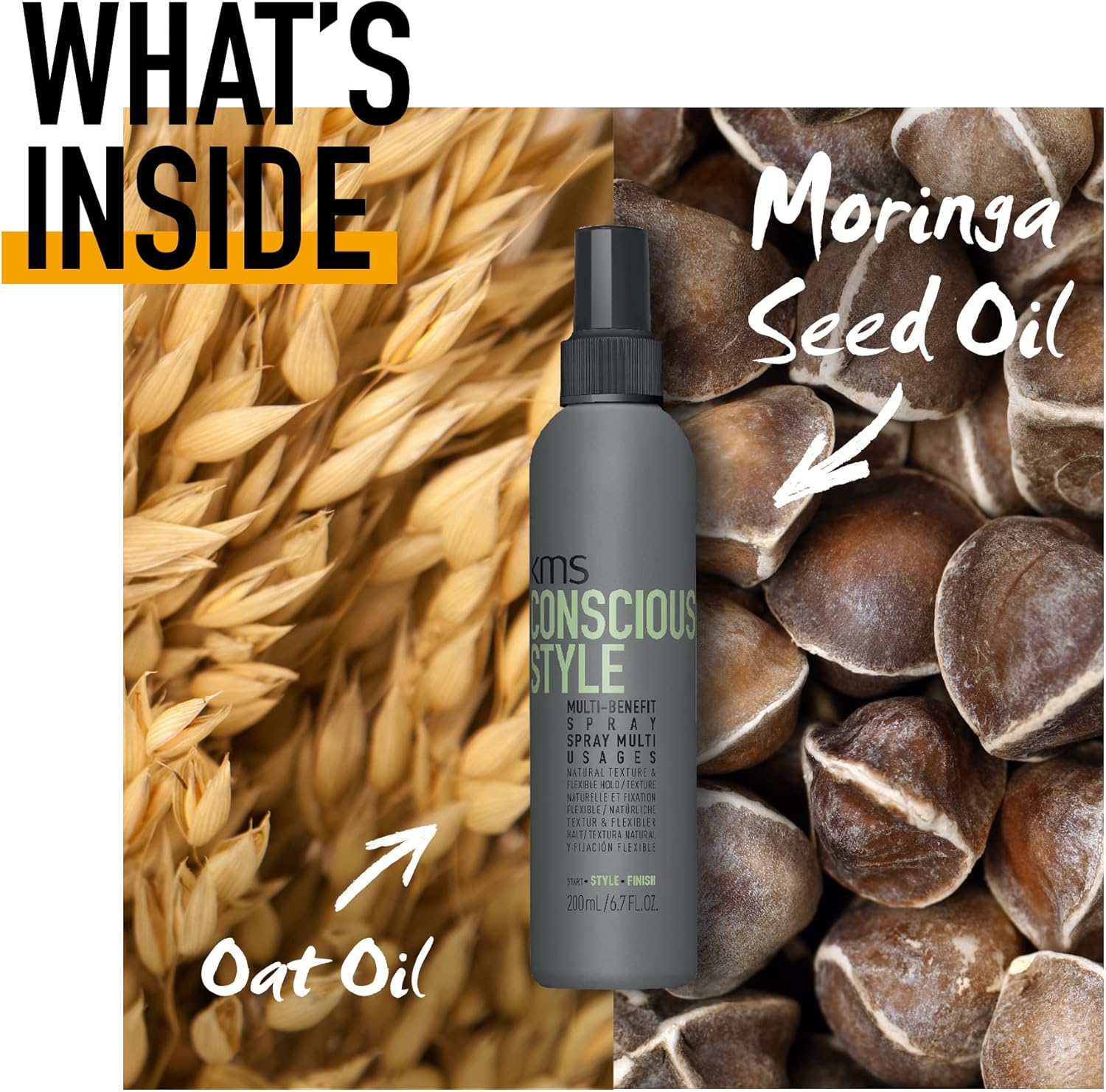 Thumbnail 4 de KMS Conscious Style Multi-Benefit Spray (200 ml) for All Hair Types