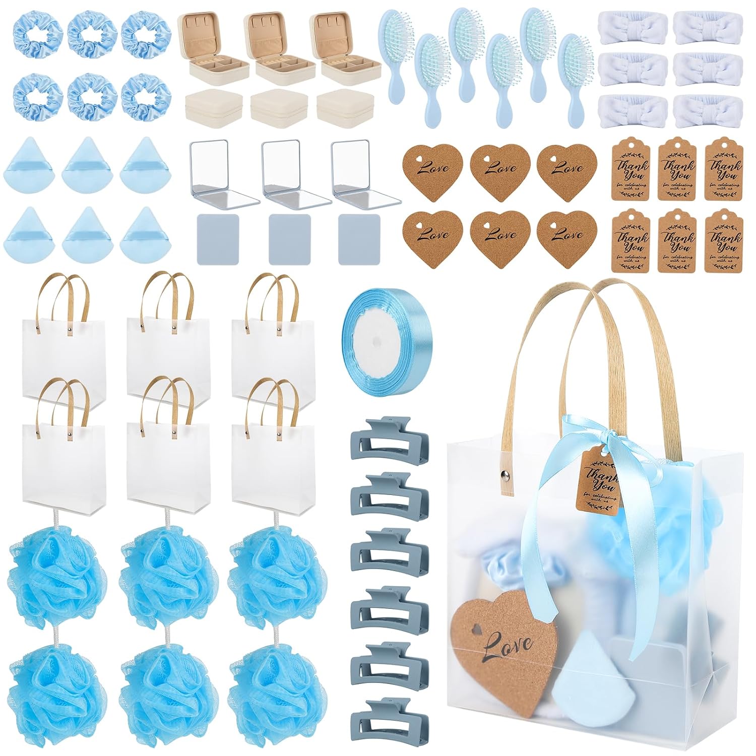 Detalle de WAYASDCU Baby Shower Prize Set, 6 Sets