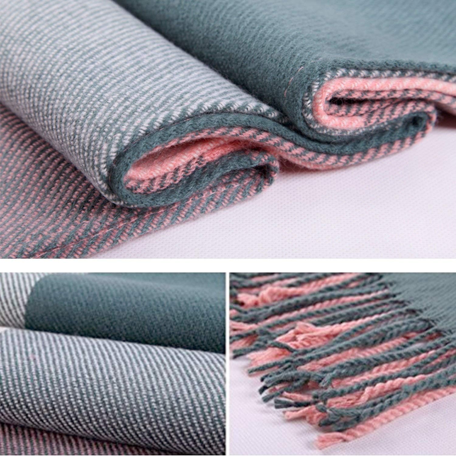 Thumbnail 1 de Chalier Fashion Checked Long Scarf for Women 🧣