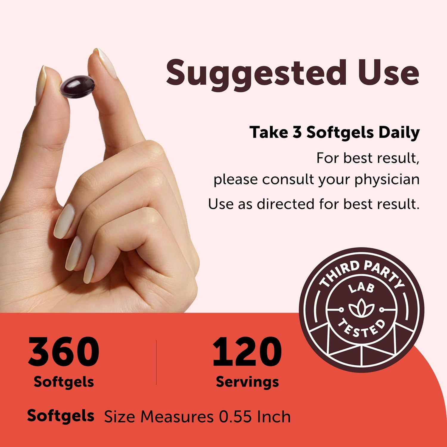 Detalle 2 de Micro Ingredients Beet Root Softgels 360-Count
