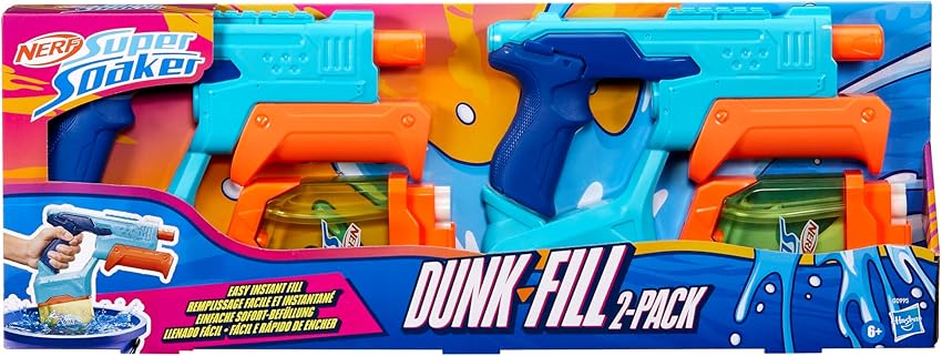 Detalle 2 de Lanzadores de agua Nerf Super Soaker Dunk-Fill 2-Pack