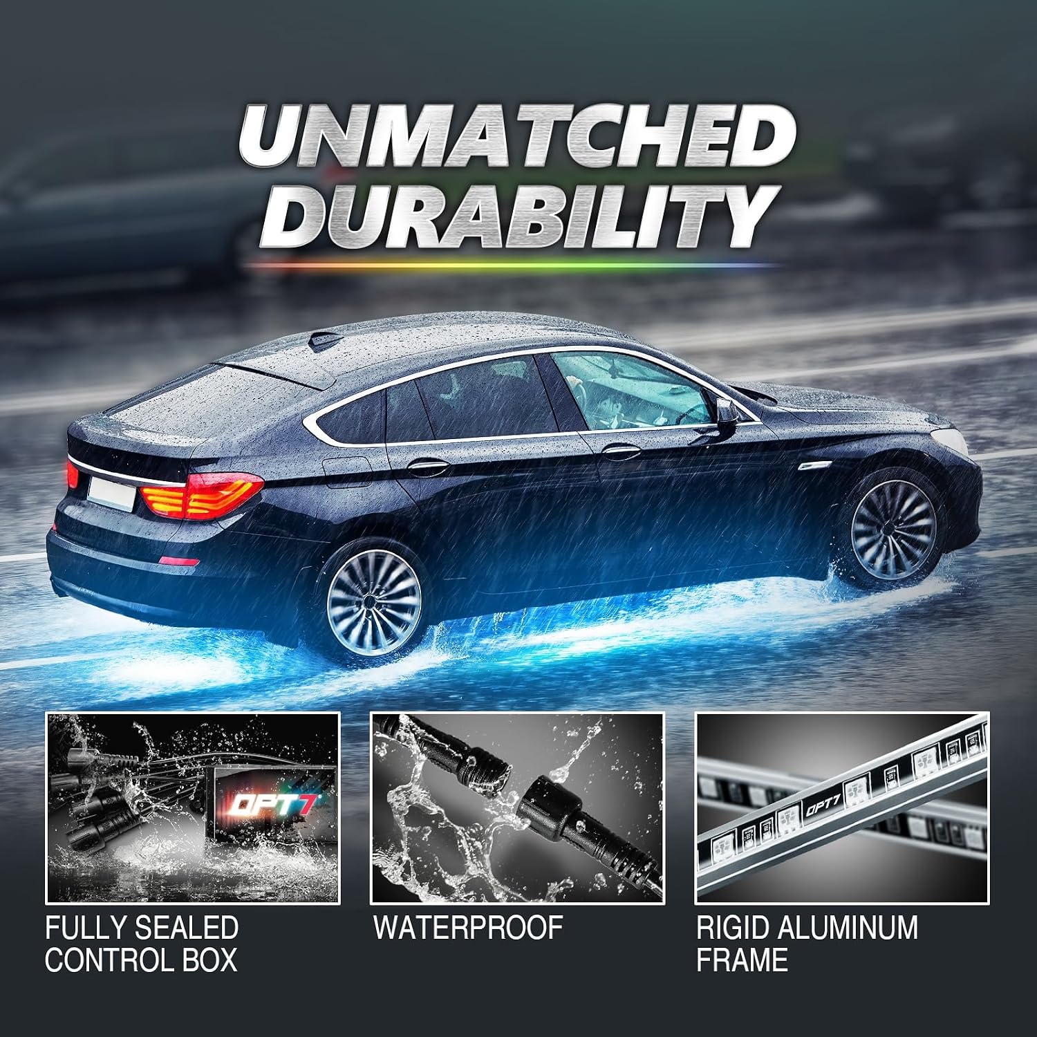 Thumbnail 1 de OPT7 Aura Pro Underglow LED Kit for Car RGB Lights