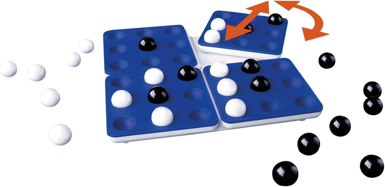 Thumbnail 3 de Jeu de stratégie Pentago “The Mind Twisting Game” édition Anniversaire Kosmos 692599 (à partir de 8 ans, 2 joueurs)