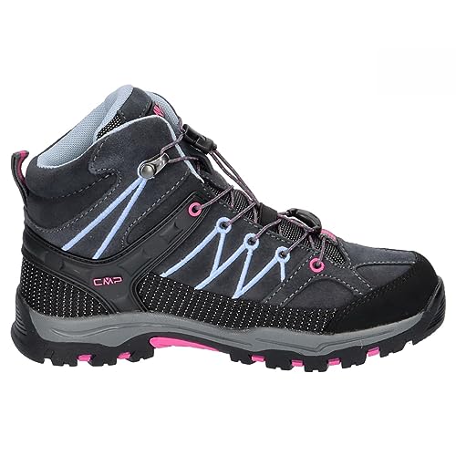 Thumbnail 7 de CMP Kids Rigel Mid Trekking Shoes Wp: Scarpe da trekking impermeabili per bambini e ragazzi, Titanio Skyway 66UM, 28 EU