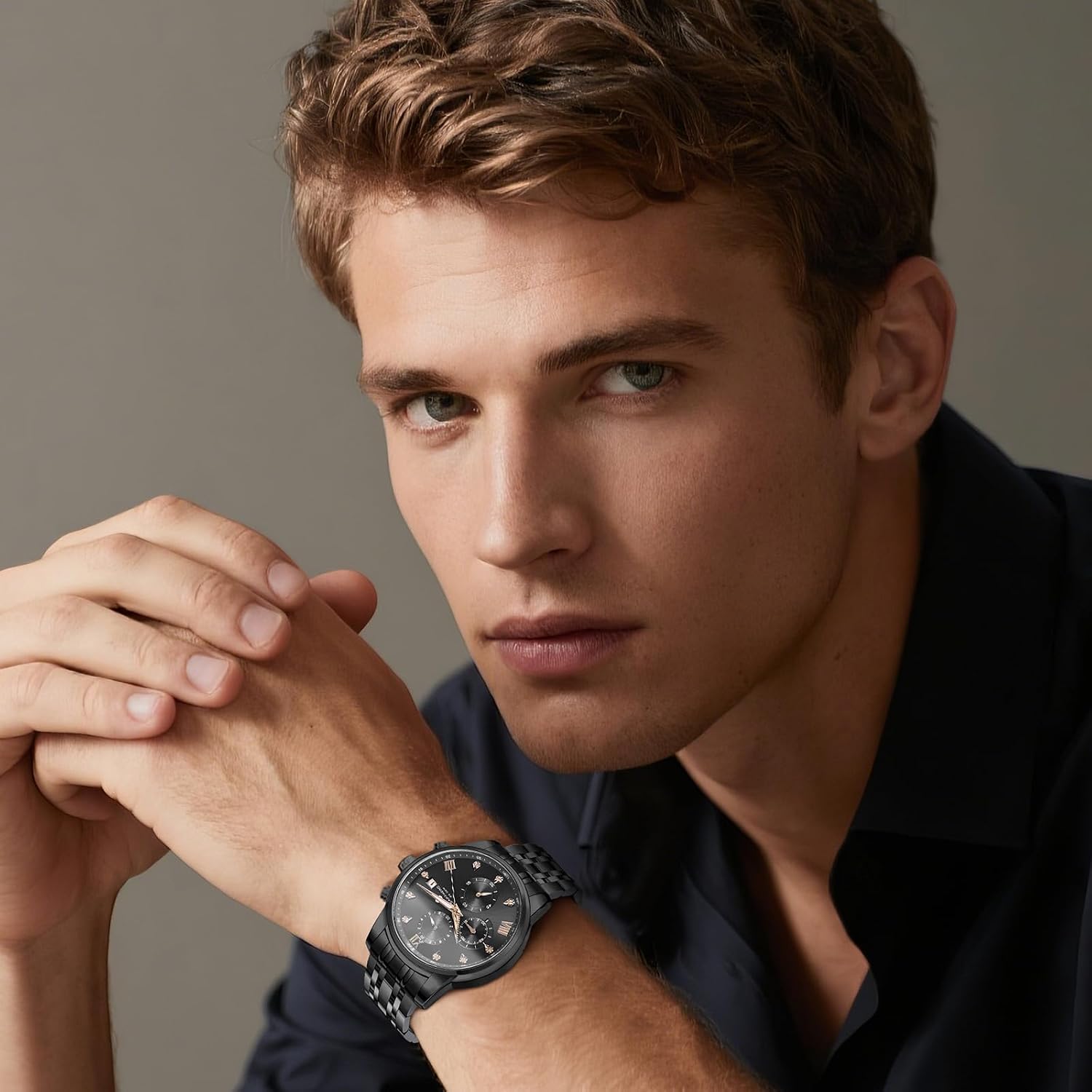 Thumbnail 6 de Orologio da uomo SAPPHERO in silicone: impermeabile 30m, movimento al quarzo giapponese, stile sport-casual