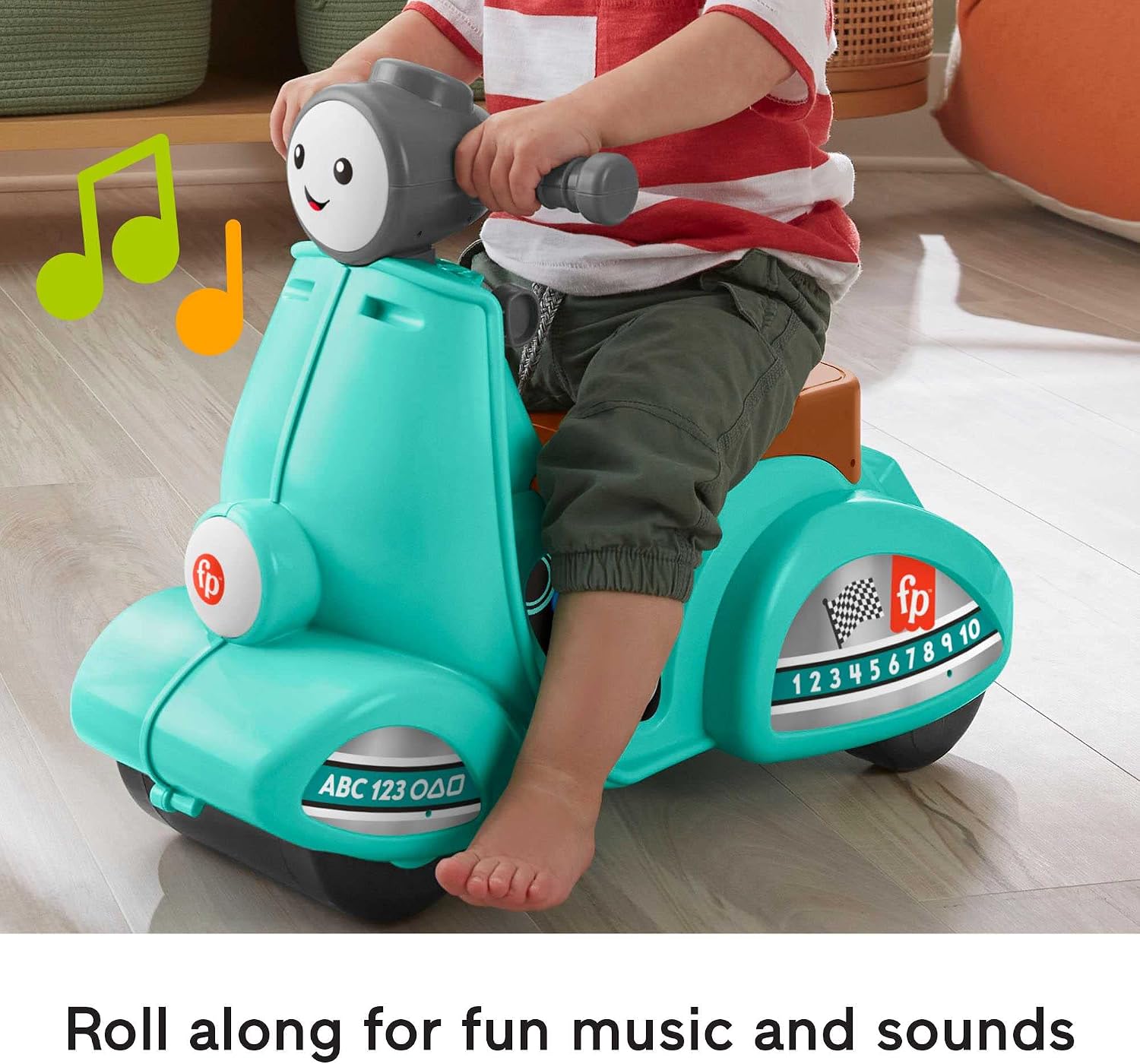 Thumbnail 4 de Fisher-Price HMV76 – jeździk-skuter Smart Stages z ponad 50 dźwiękami