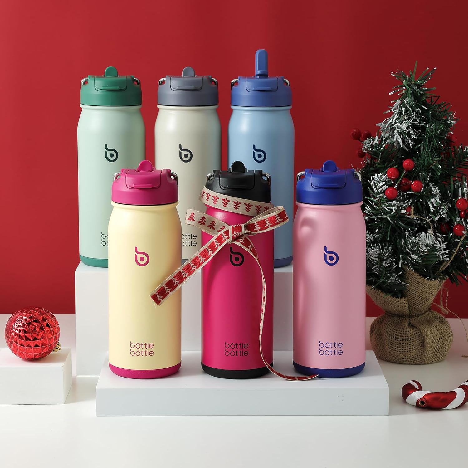 Thumbnail 5 de BOTTLE BOTTLE Stainless Steel Kids Water Bottle 470 ml 🚰