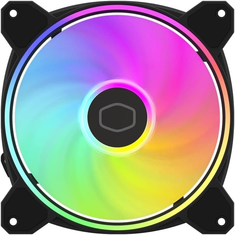 Detalle de Cooler Master MasterFan MF140 HALO2, ventilador ARGB de 140 mm negro