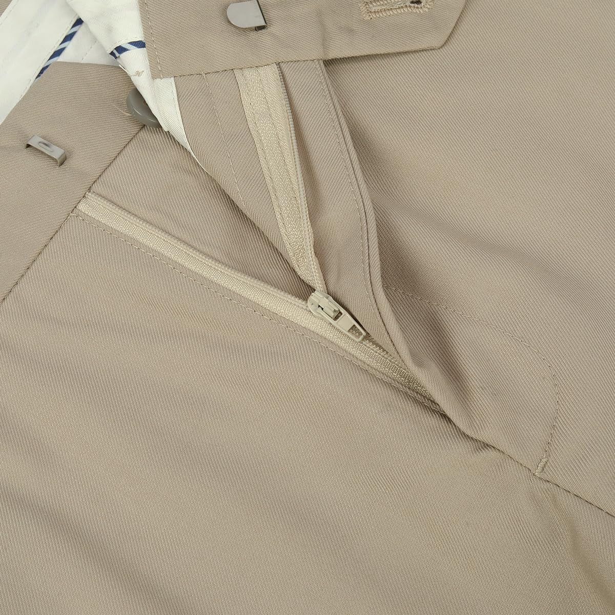 Thumbnail 5 de Costume homme slim fit 2 pièces uni Allthemen — polyester/viscose, veste 2 boutons