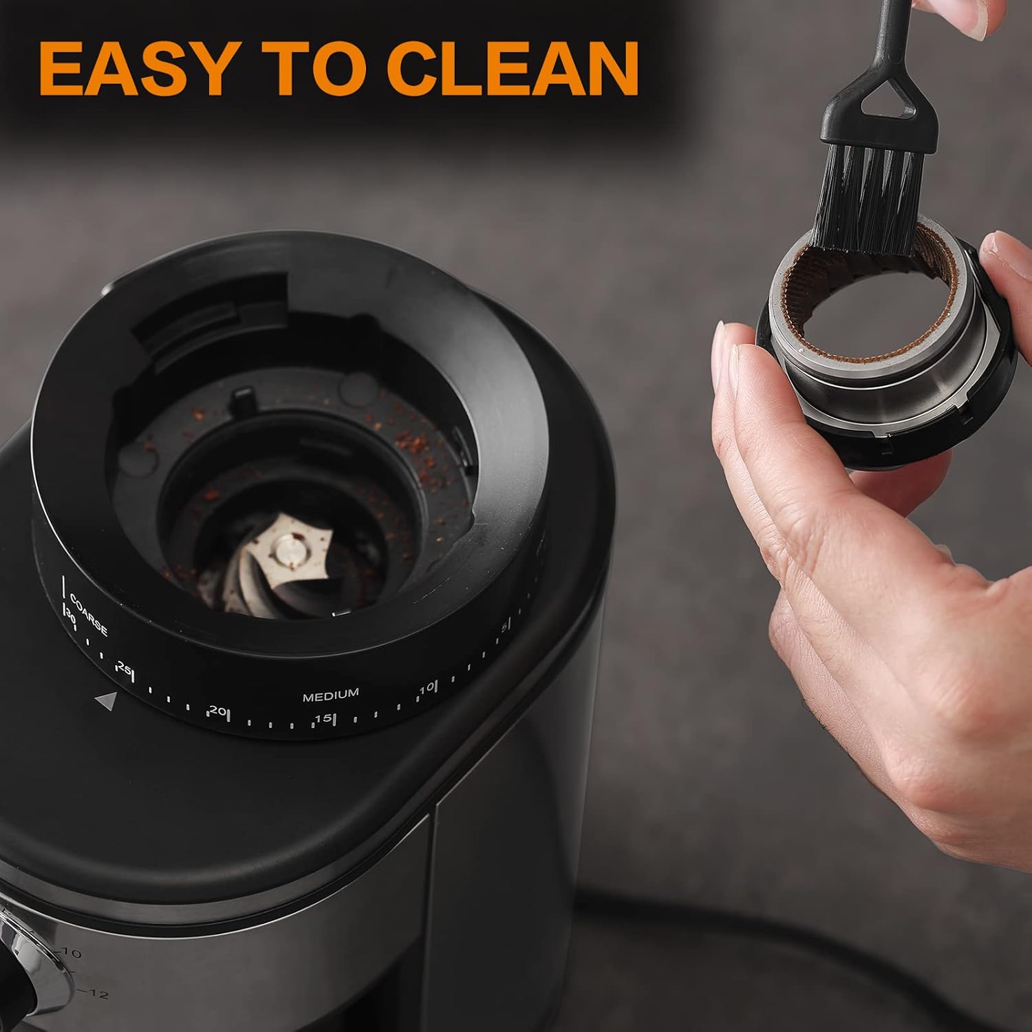 Thumbnail 5 de Ollygrin Burr Coffee Grinder 30 Settings