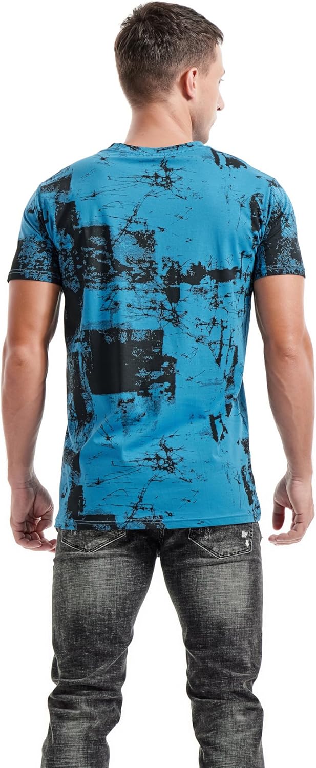 Thumbnail 4 de RONOMO Herren T-Shirt – 95% Baumwolle, 5% Spandex, Mikroelastik, hautfreundlich