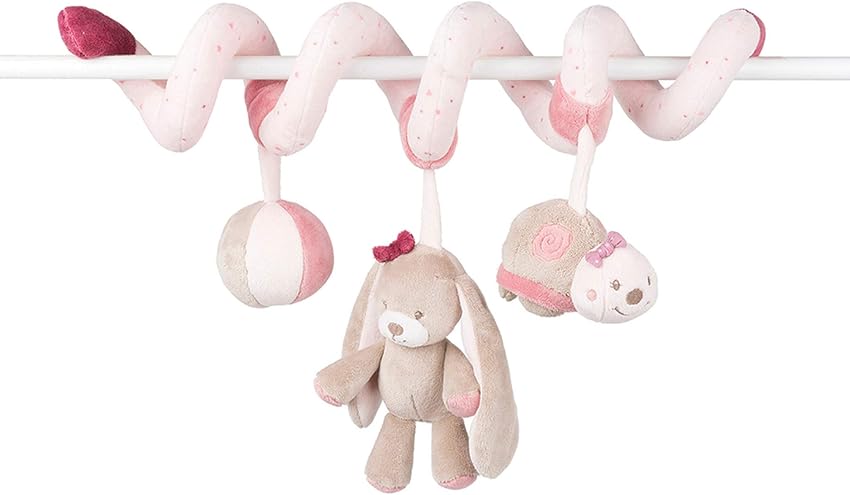 Nattou Nina Espiral de Juegos con Figuras Colgantes 🎀