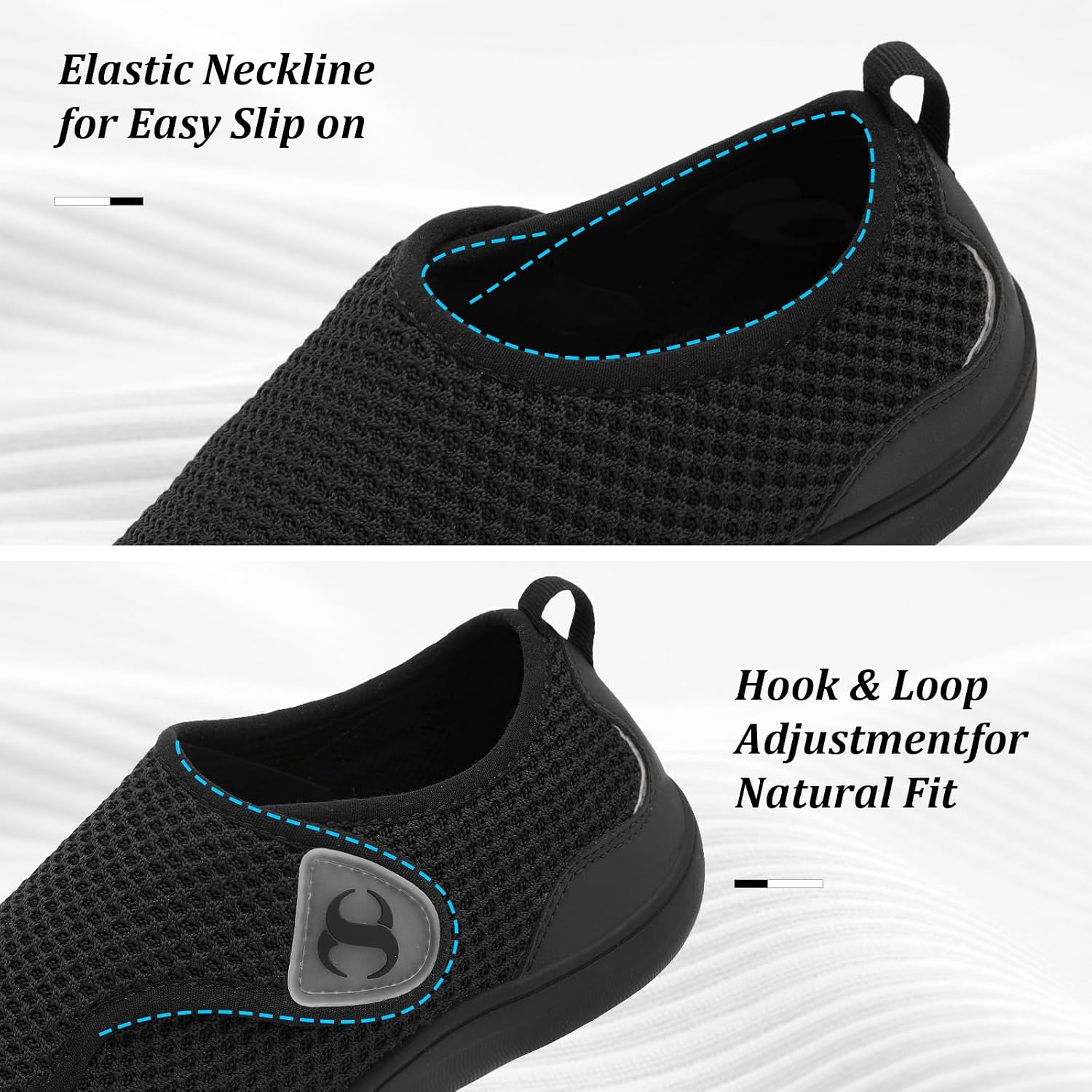 Thumbnail 1 de JOINFREE Women’s Barefoot Walking Shoes Wide Toe Box: Zero-Drop, Non-Slip Comfort Trainers for Swollen Feet