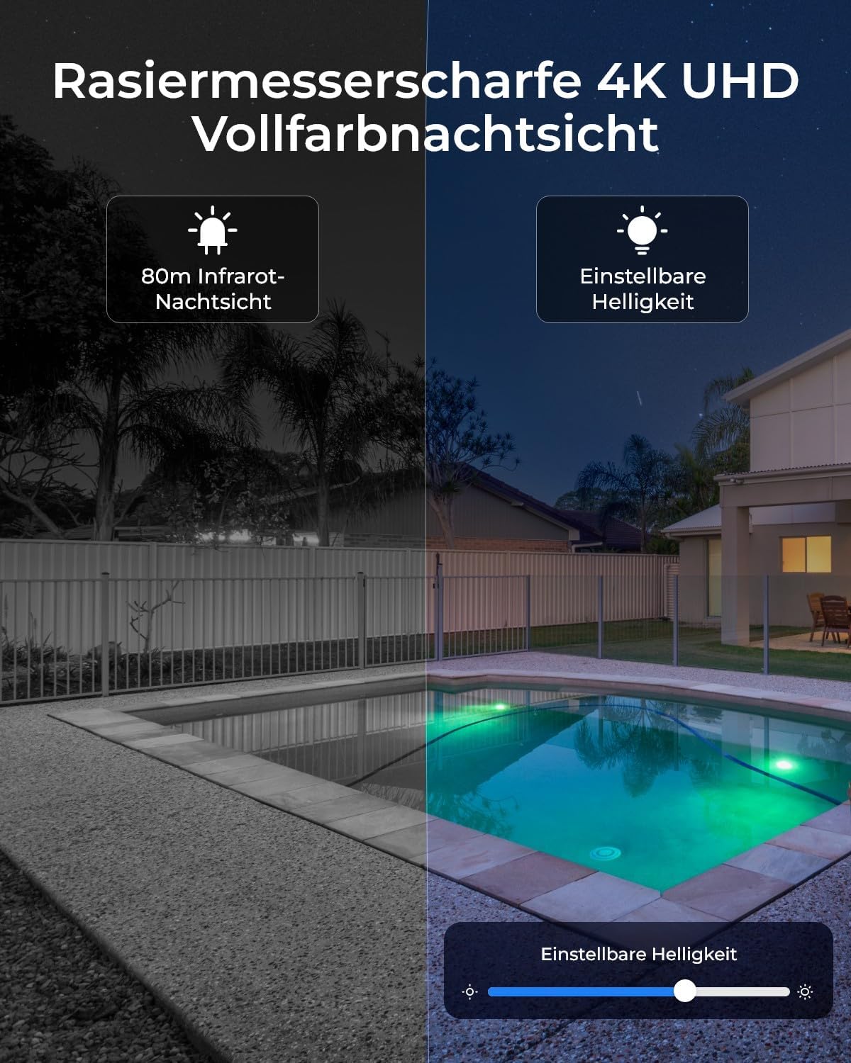 Detalle 2 de Reolink Smart RLC-823S2 PTZ-Dome-Kamera (4K/8MP) mit 16X 3D-Zoom, Color-Nachtsicht und 2-Wege-Audio