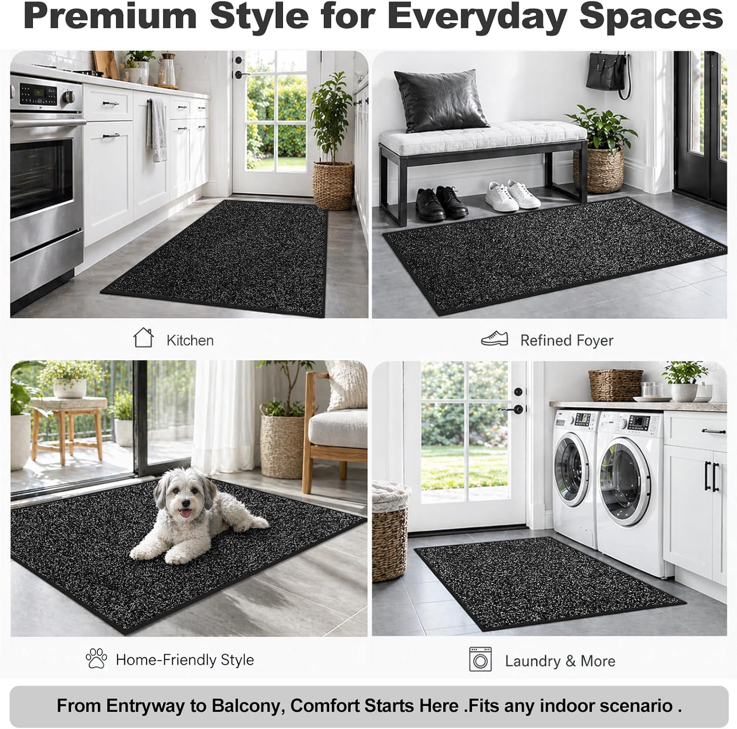 Thumbnail 6 de Mibao Door Mat, 29.5" x 17