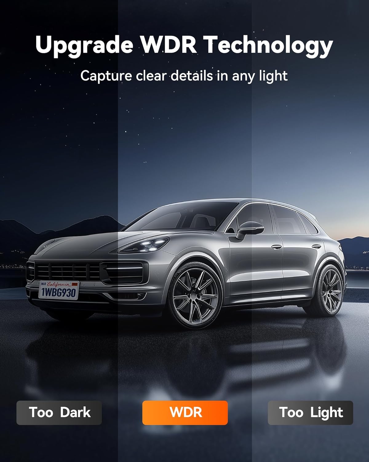 Thumbnail 6 de WOLFBOX G930 Telecamera per specchio retrovisore 10" 4K