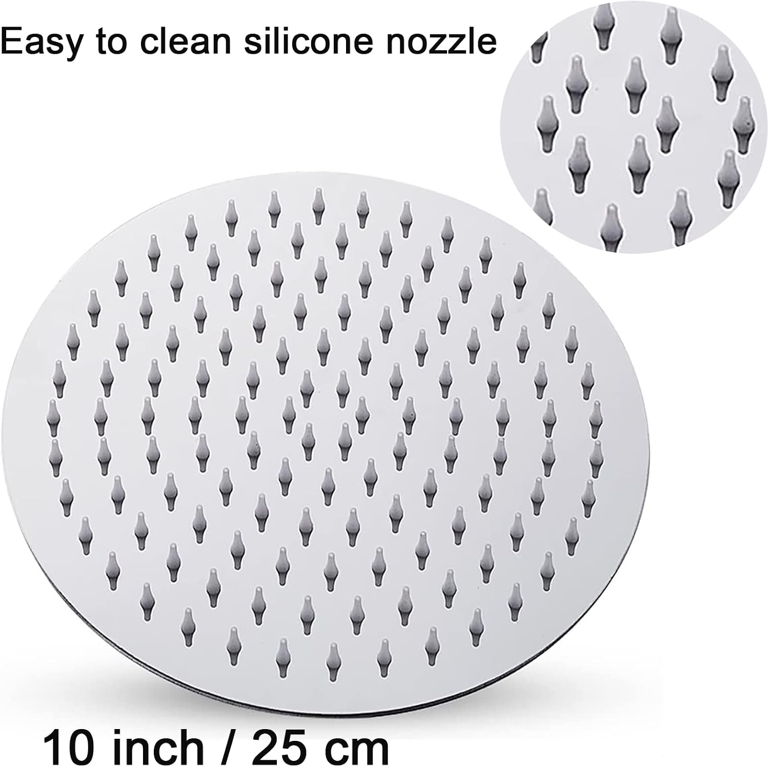 Detalle 2 de WOOPHEN 10 Inch Rain Shower Head