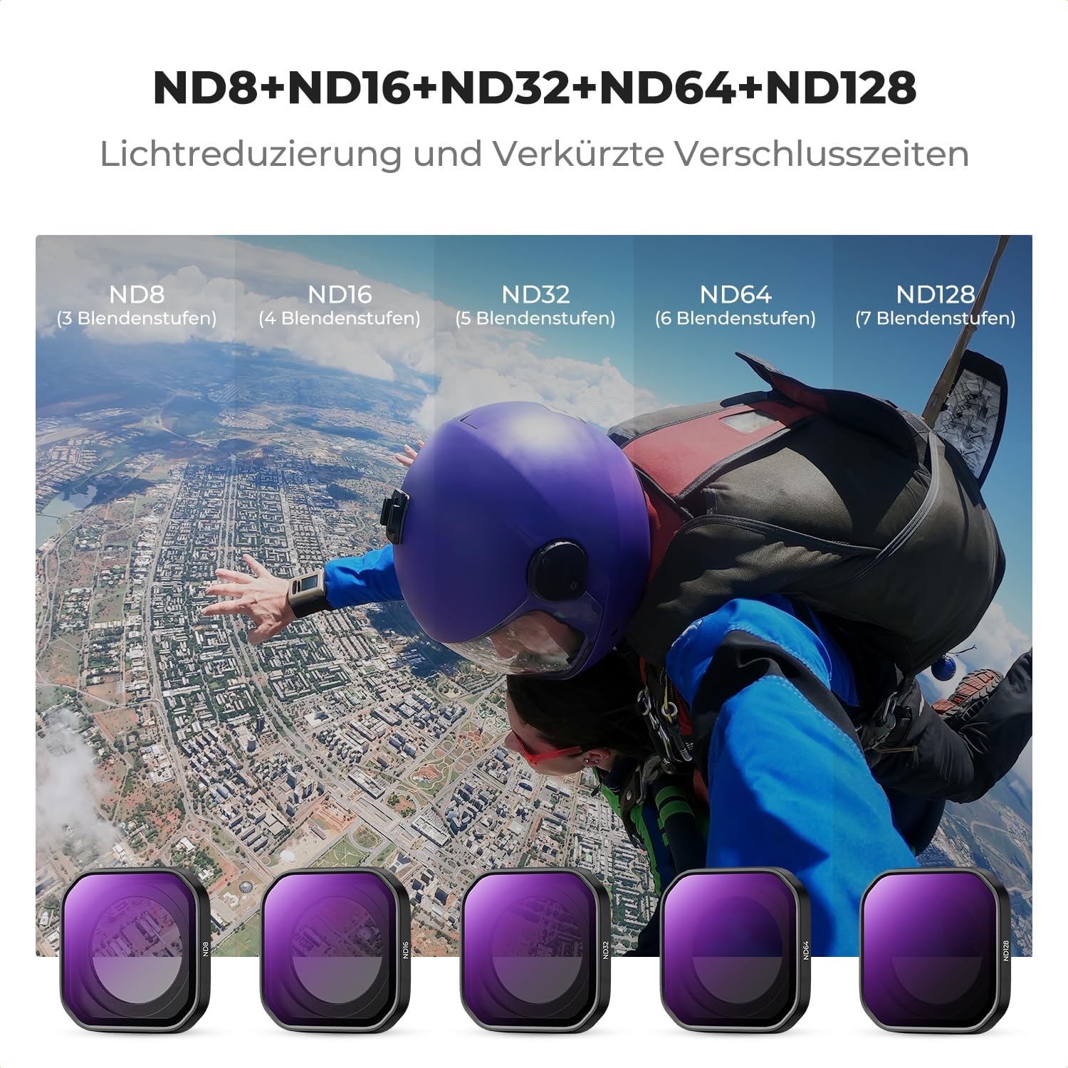 Thumbnail 4 de K&F CONCEPT ND Filter Set Insta360 Ace Pro 2 6er-Pack