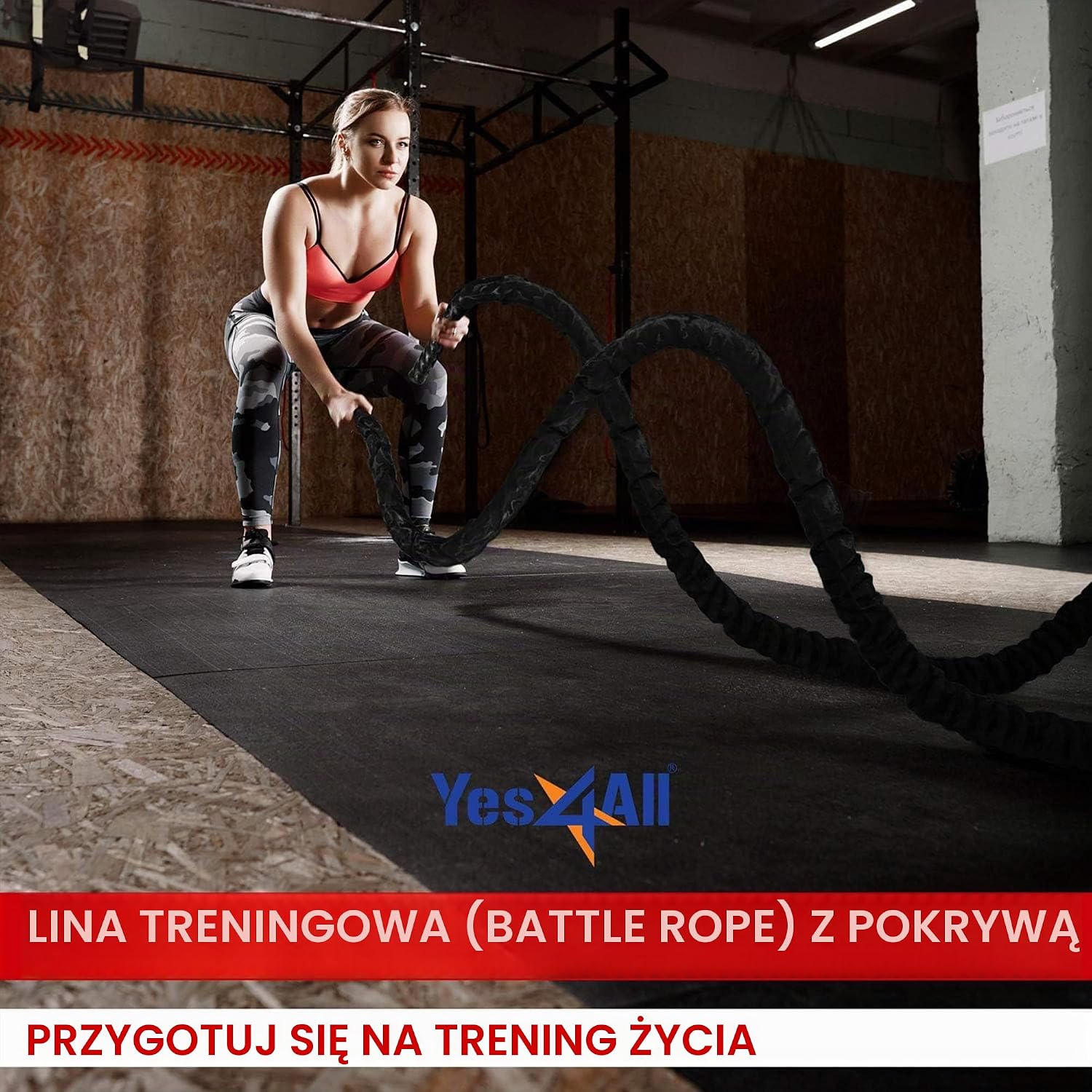 Thumbnail 4 de Yes4All lina bojowa 9/12/15 m, 38/50 mm z osłoną i kotwicą