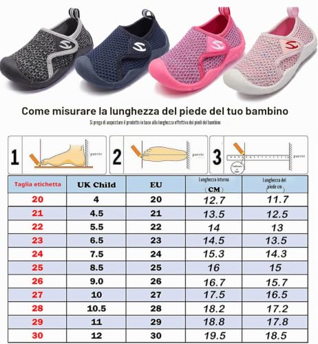 Thumbnail 6 de SMajong Pantofole da Casa per Bambini Nero 30 EU: Leggere, Flessibili e Antiscivolo