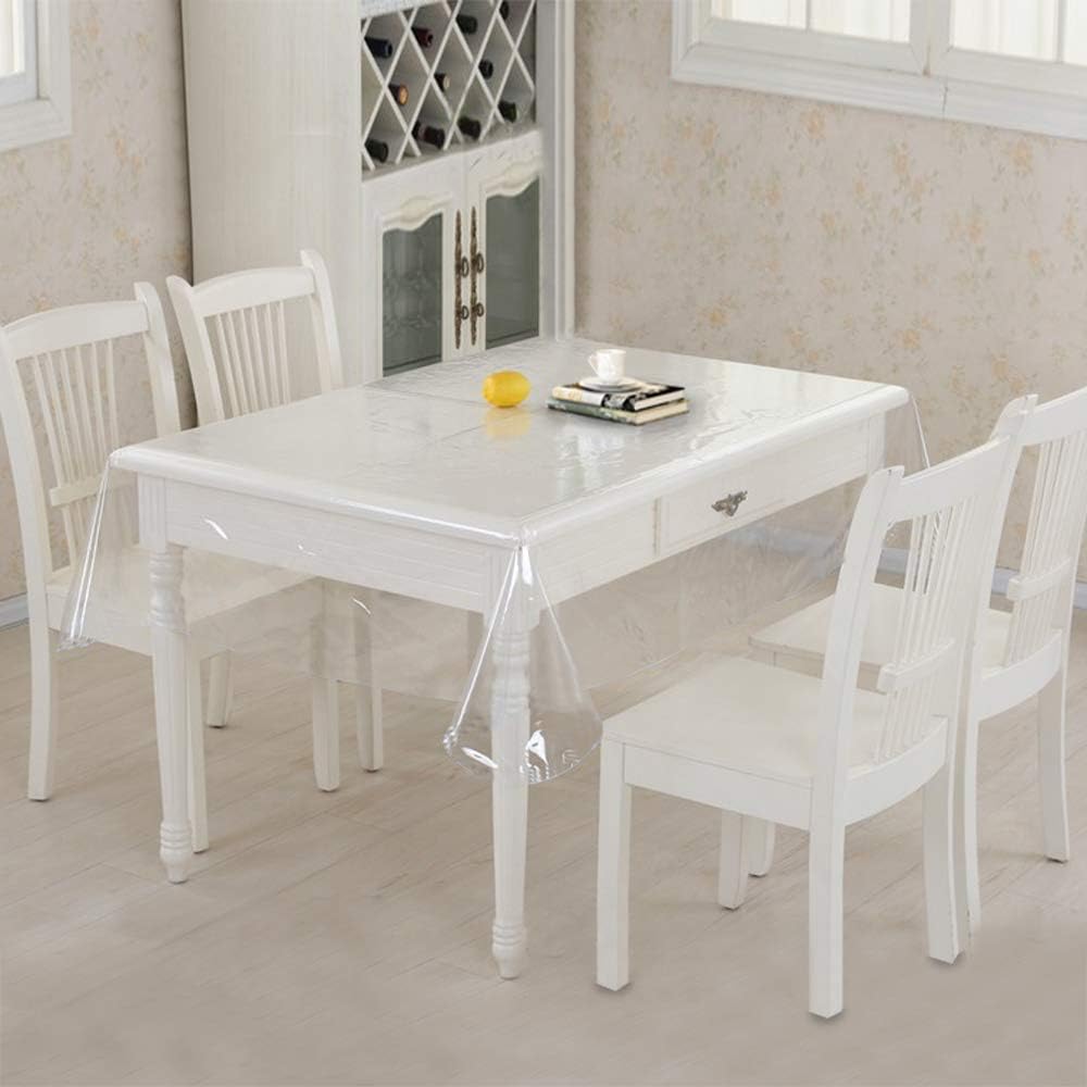 Detalle 2 de sancua Clear Plastic 60x84 Waterproof Tablecloth