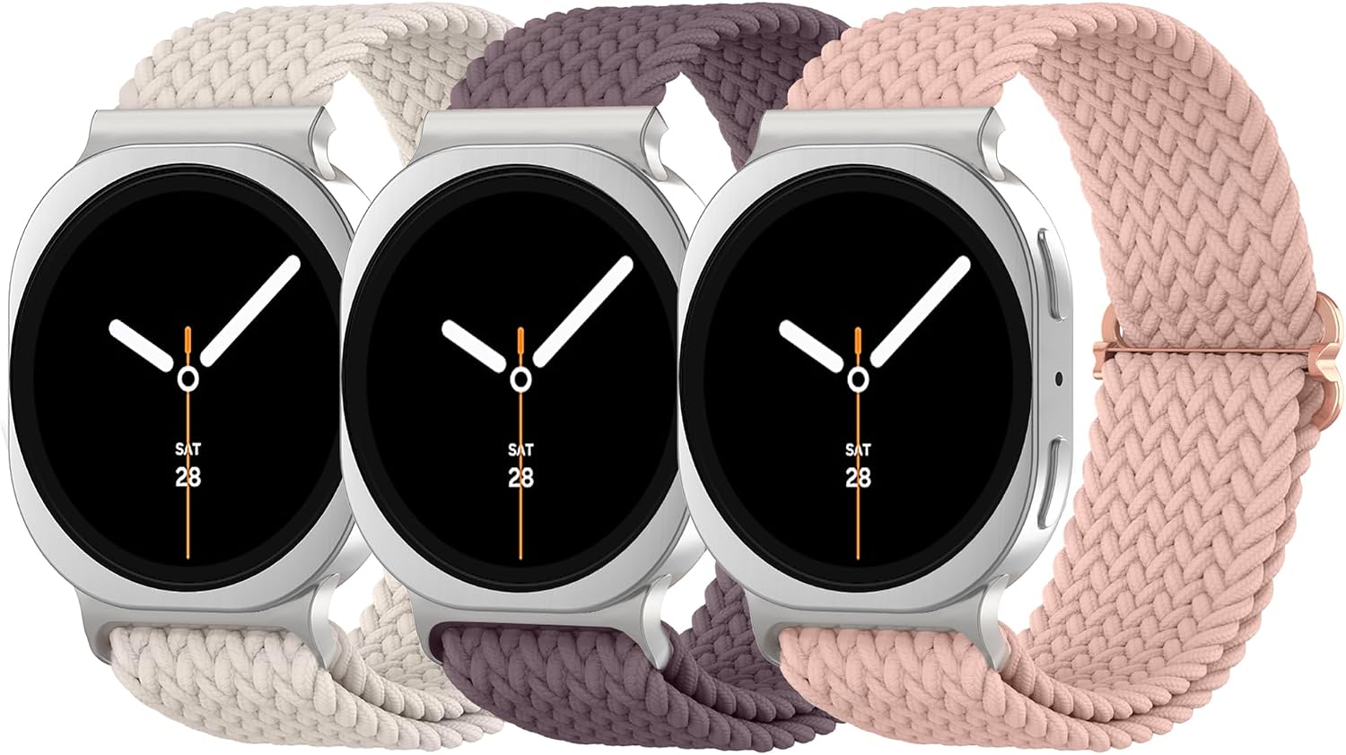 Detalle de Stretchy nylon Galaxy Watch straps